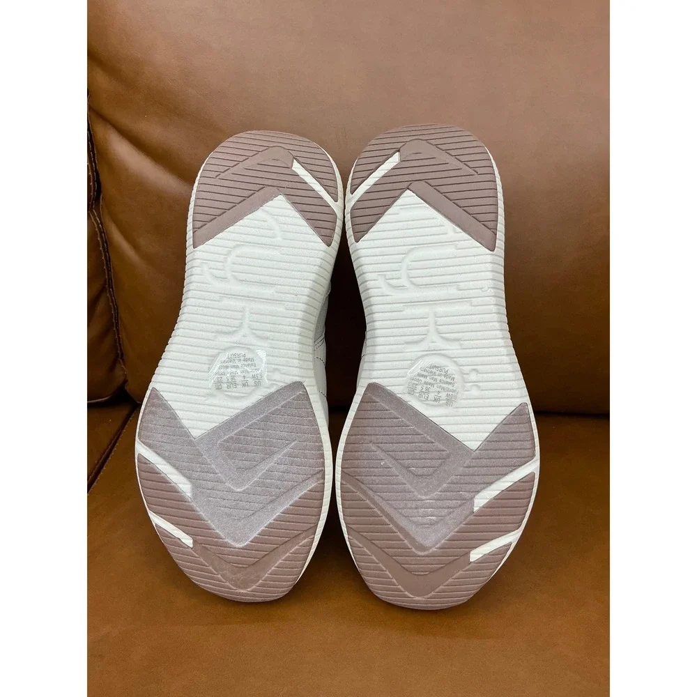 Ryka Pursuit Slip-On Womens 6.5W Terra Taupe Quilted Walking Shoes